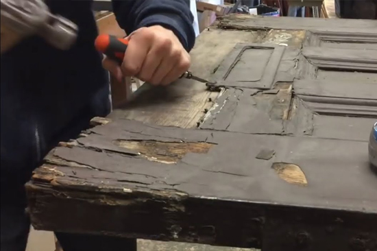 Fairfax-wooden-door-repair