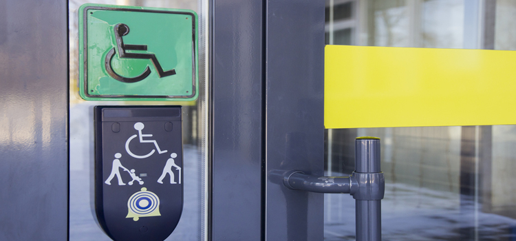 automatic handicap door opener in Fairfax