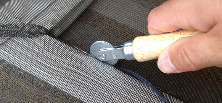metal screen door repair in Fairfax
